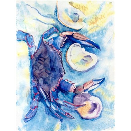 PATIOPLUS 28 x 40 in. Crab Flag Canvas House Size PA2554807